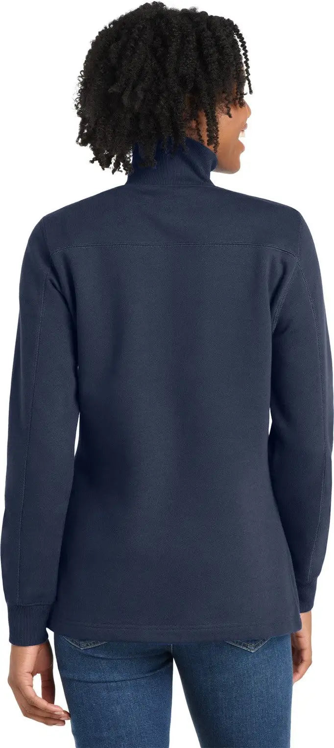 Sport-tek Lst253 Women’s 1/4-zip Sweatshirt - True Navy