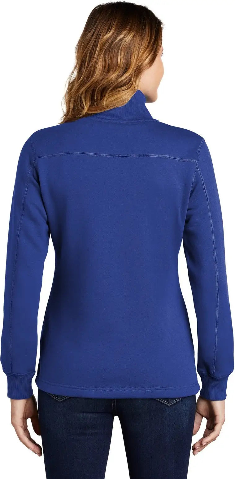 Sport-tek Lst253 Women’s 1/4-zip Sweatshirt - True Royal