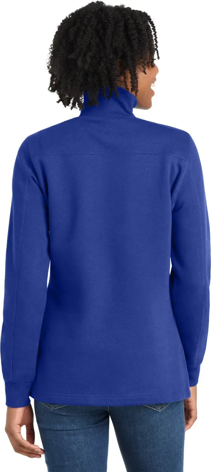 Sport-tek Lst253 Women’s 1/4-zip Sweatshirt - True Royal