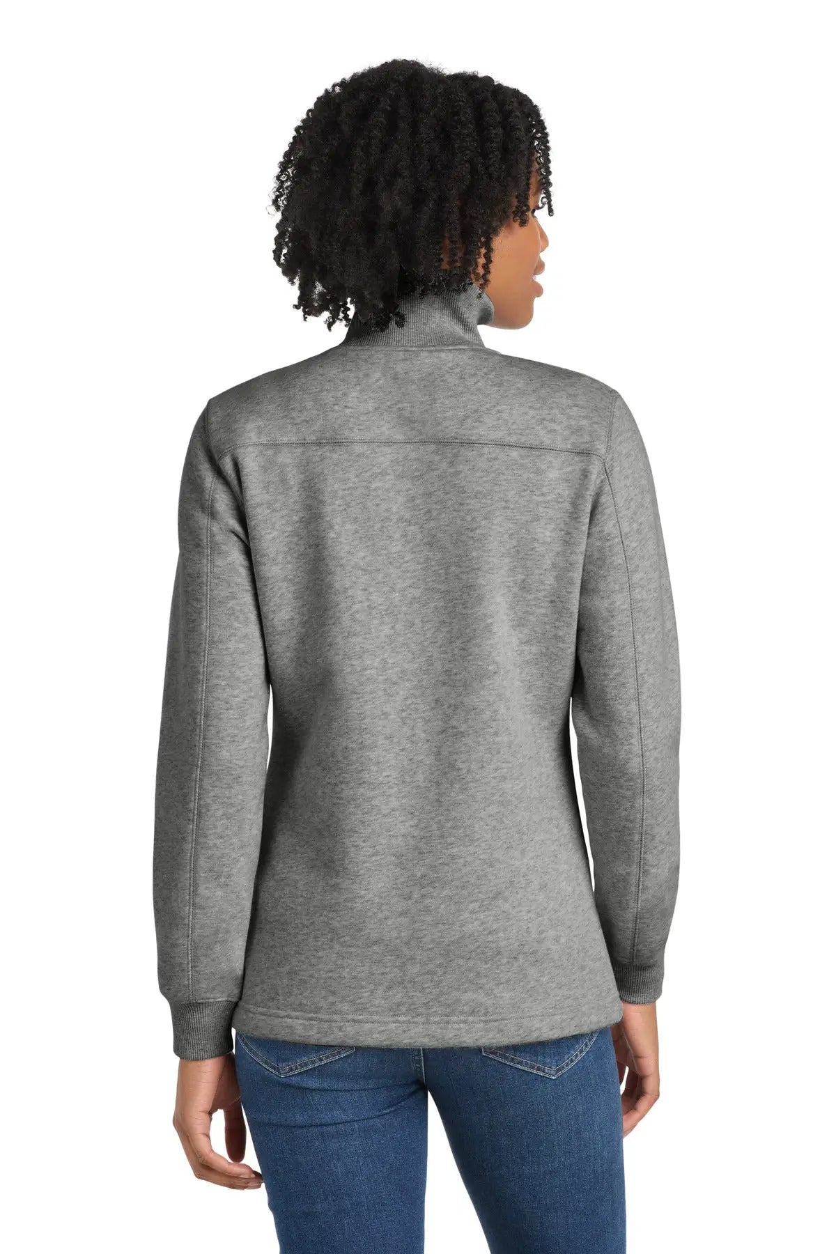 Sport-tek Lst253 Women’s 1/4-zip Sweatshirt - Vintage Heather