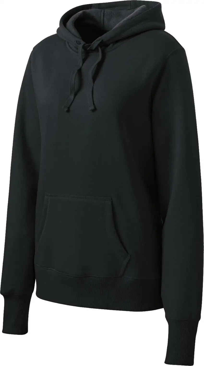 Sport-tek Lst254 Women’s Pullover Hooded Sweatshirt - Black