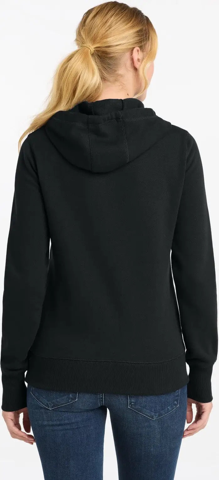 Sport-tek Lst254 Women’s Pullover Hooded Sweatshirt - Black