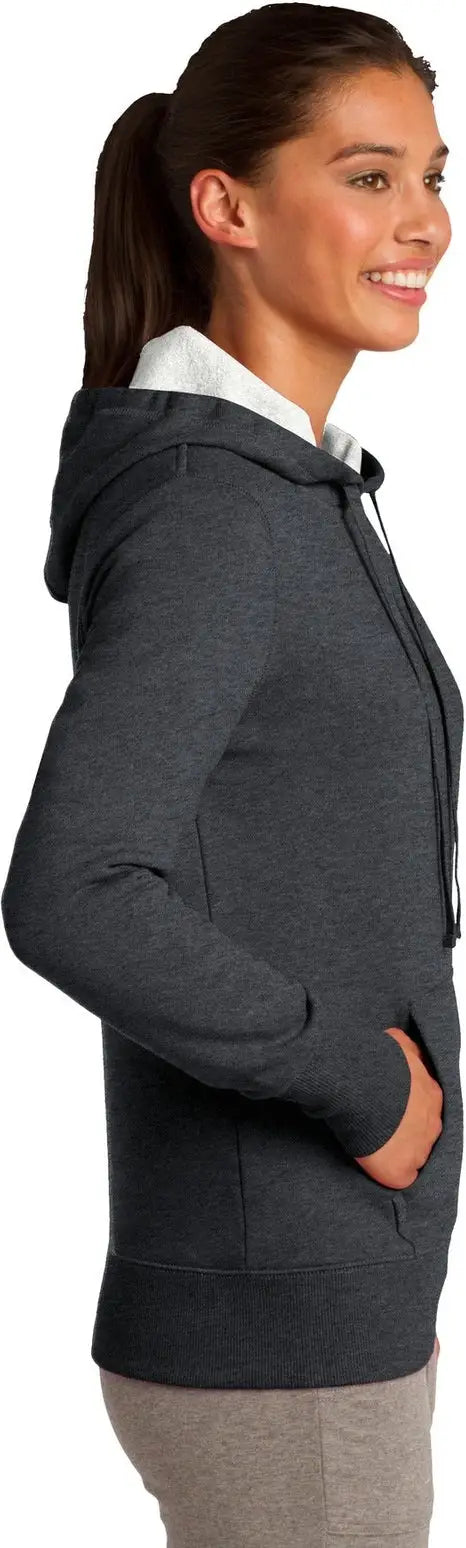 Sport-tek Lst254 Women’s Pullover Hooded Sweatshirt - Graphite Heather
