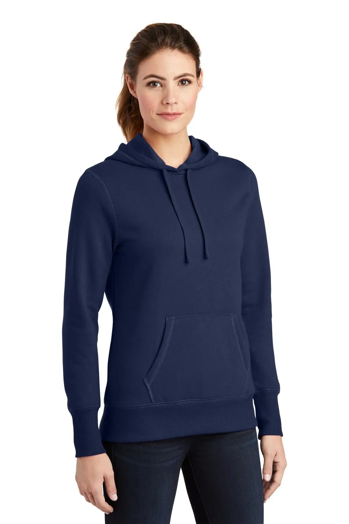 Sport-tek Lst254 Women’s Pullover Hooded Sweatshirt - True Navy