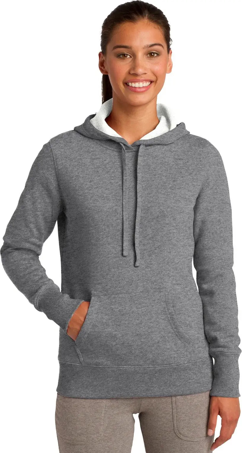 Sport-tek Lst254 Women’s Pullover Hooded Sweatshirt - Vintage Heather - Ladies Xs