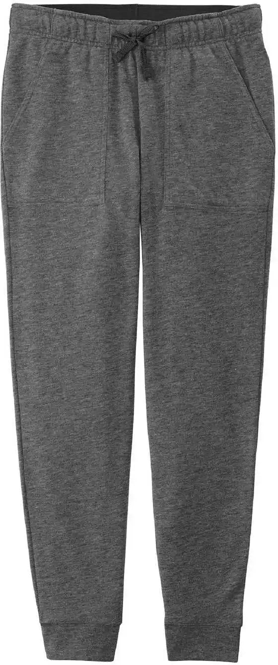 Sport-tek Lst299 Women’s Posicharge Tri-blend Wicking Fleece Jogger - Dark Grey Heather