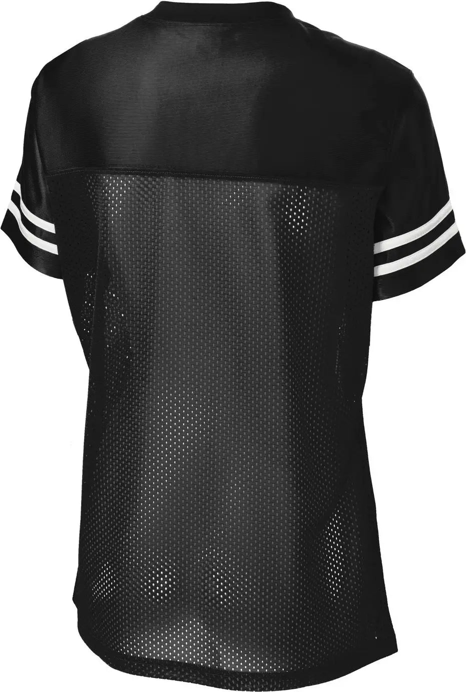 Sport-tek Lst307 Women’s Posicharge Replica Jersey - Black White - Black/ / Ladies Xs