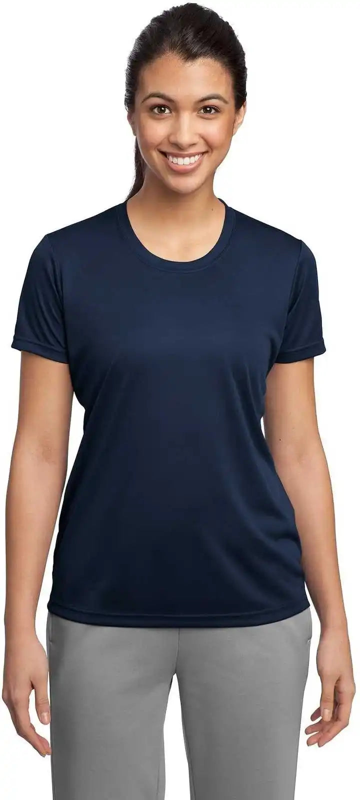 Sport Tek Lst350 Ladies Posicharge Competitor Tee True Navy