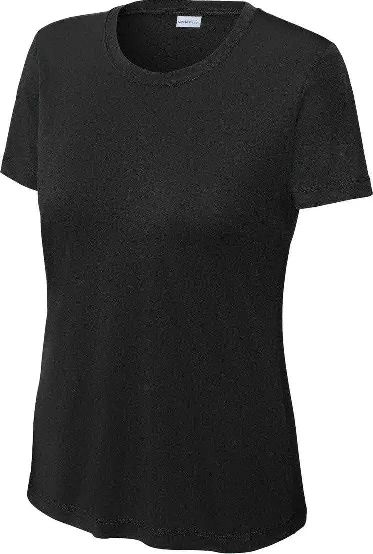 Sport-tek Lst350 Women’s Posicharge Competitor Tee - Black