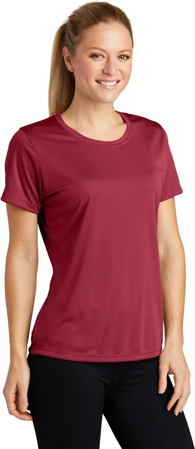 Sport-tek Lst350 Women’s Posicharge Competitor Tee - Cardinal