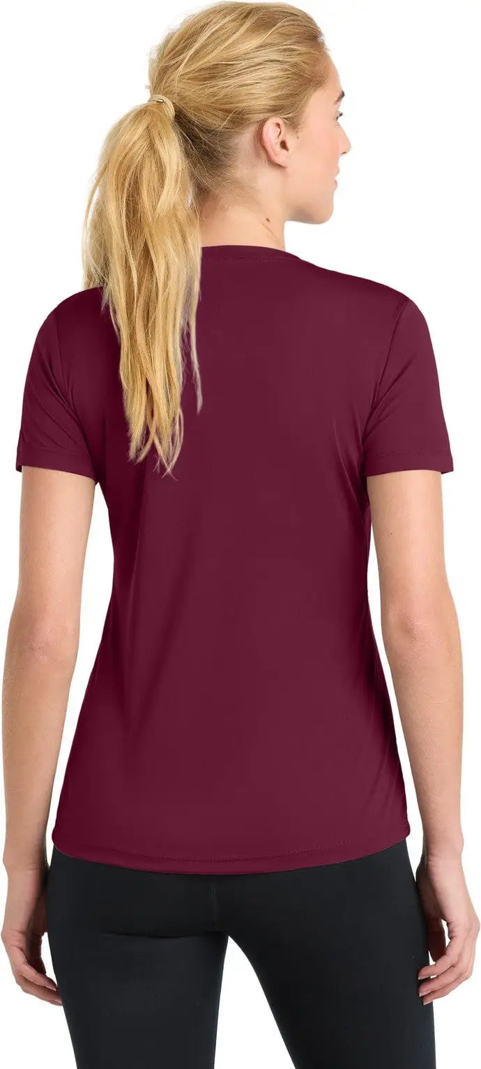 Sport-tek Lst350 Women’s Posicharge Competitor Tee - Cardinal