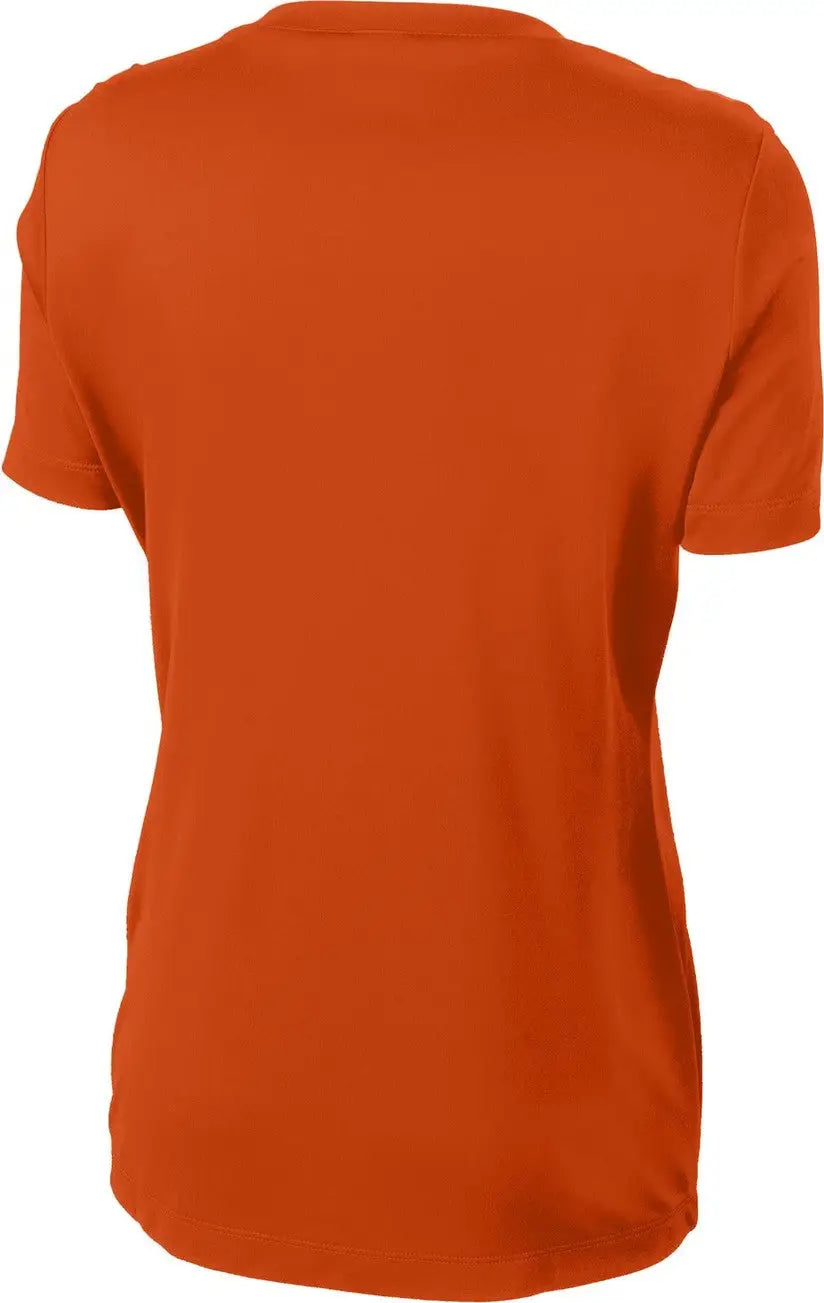 Sport-tek Lst350 Women’s Posicharge Competitor Tee - Deep Orange