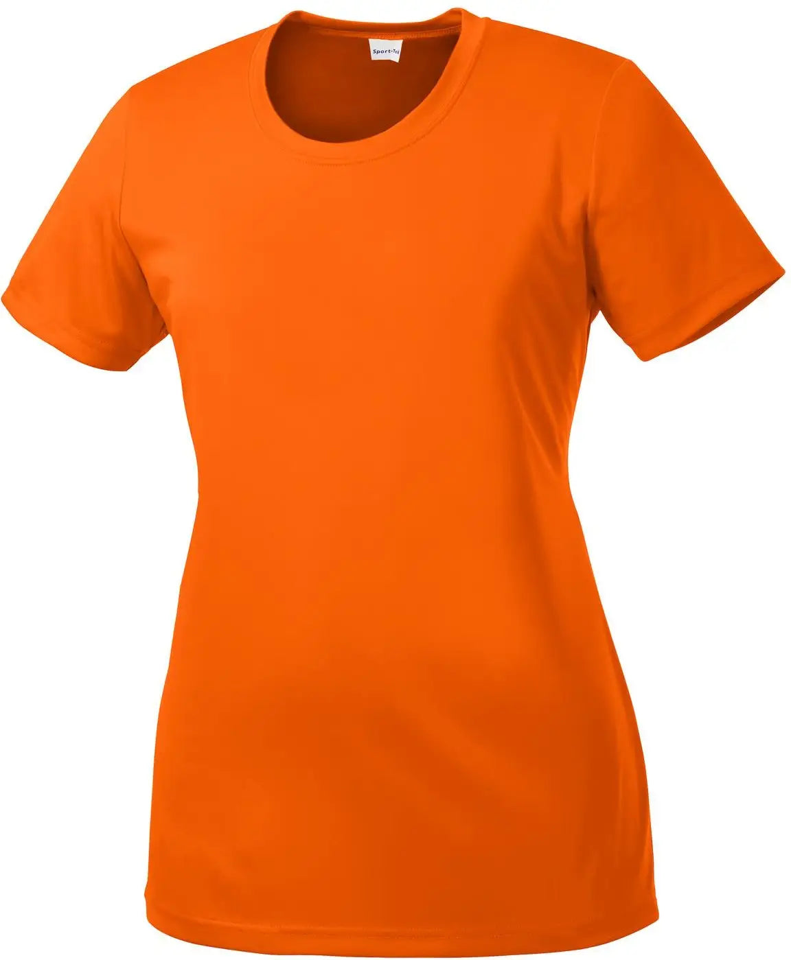 Sport-tek Lst350 Women’s Posicharge Competitor Tee - Deep Orange