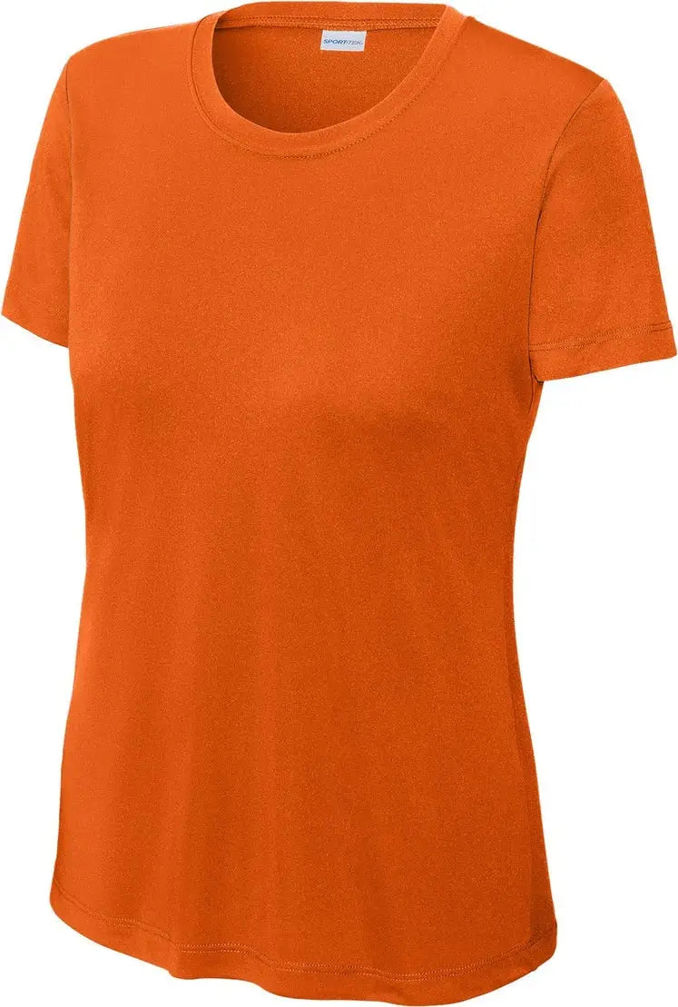 Sport-tek Lst350 Women’s Posicharge Competitor Tee - Deep Orange