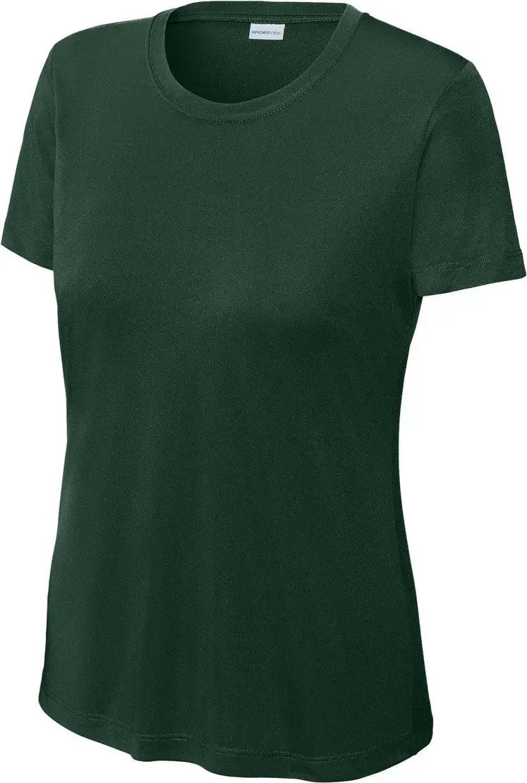Sport-tek Lst350 Women’s Posicharge Competitor Tee - Forest Green