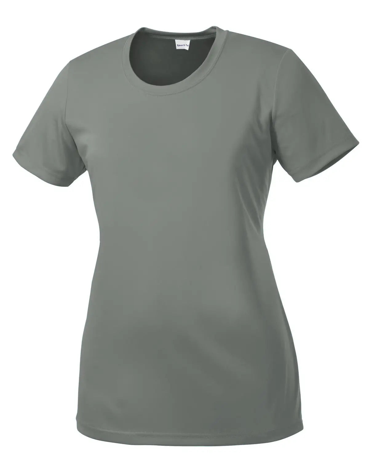 Sport-tek Lst350 Women’s Posicharge Competitor Tee - Gray Concrete