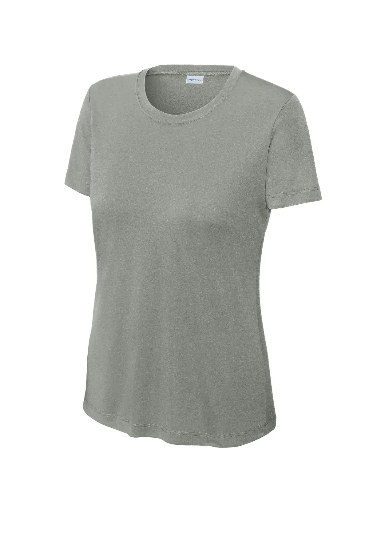 Sport-tek Lst350 Women’s Posicharge Competitor Tee - Gray Concrete