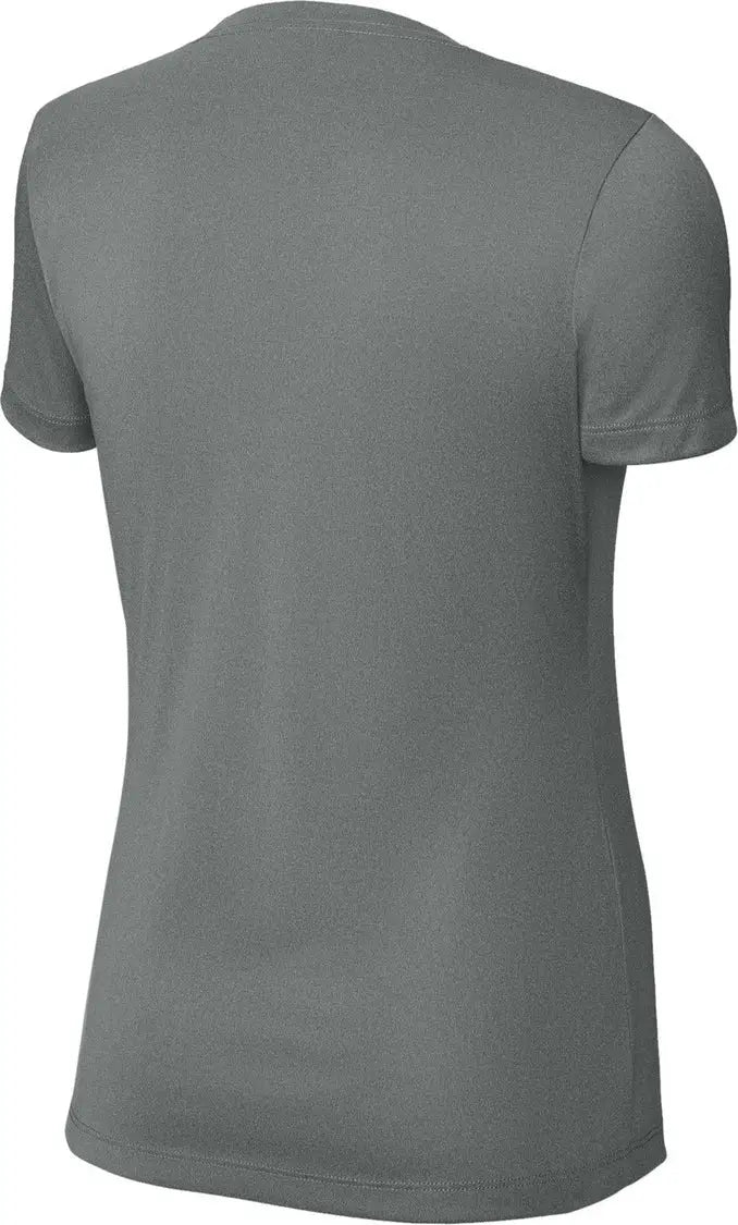 Sport-tek Lst350 Women’s Posicharge Competitor Tee - Iron Gray Heather - Ladies Xs
