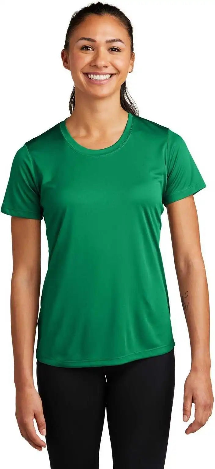 Sport-tek Lst350 Women’s Posicharge Competitor Tee - Kelly Green