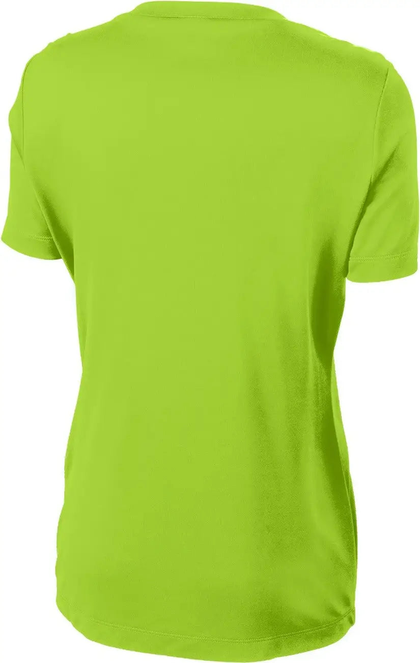 Sport-tek Lst350 Women’s Posicharge Competitor Tee - Lime Shock
