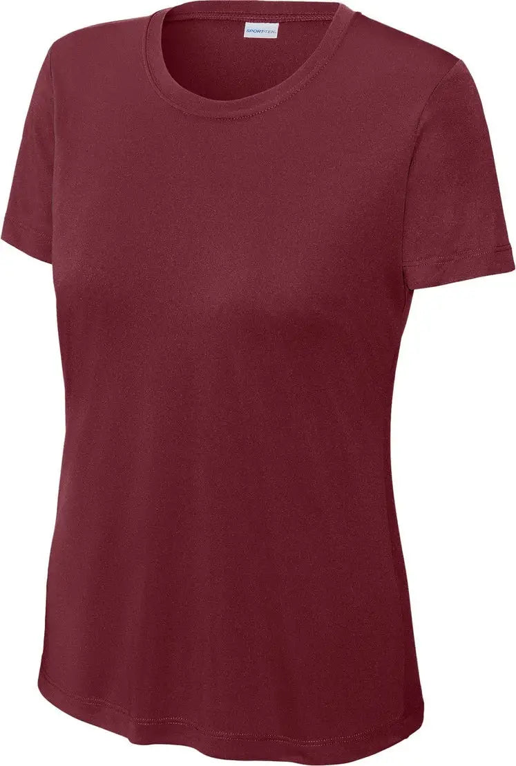 Sport-tek Lst350 Women’s Posicharge Competitor Tee - Maroon