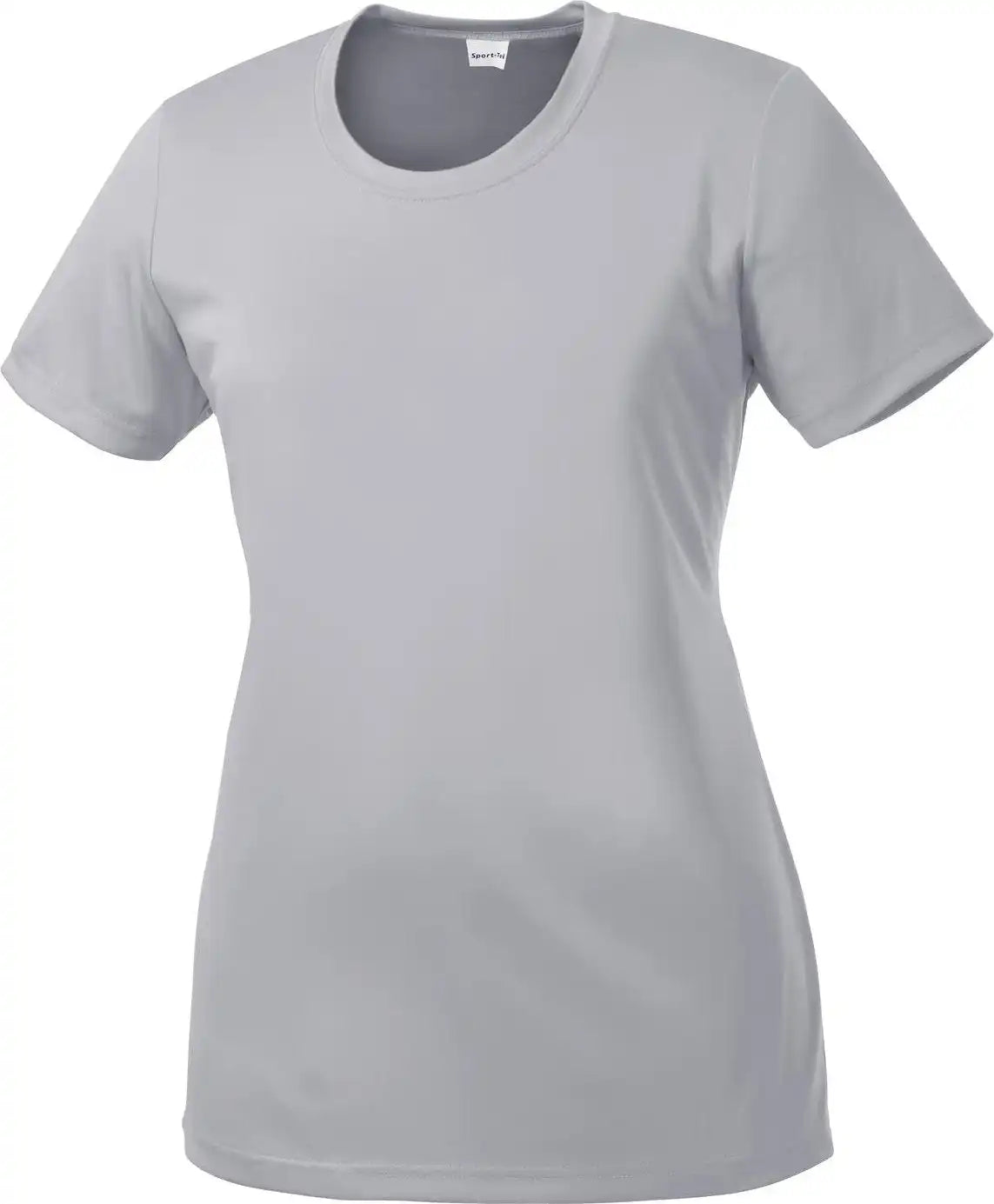 Sport-tek Lst350 Women’s Posicharge Competitor Tee - Silver