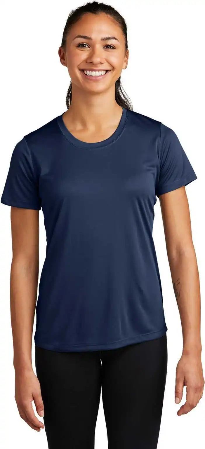 Sport-tek Lst350 Women’s Posicharge Competitor Tee - True Navy