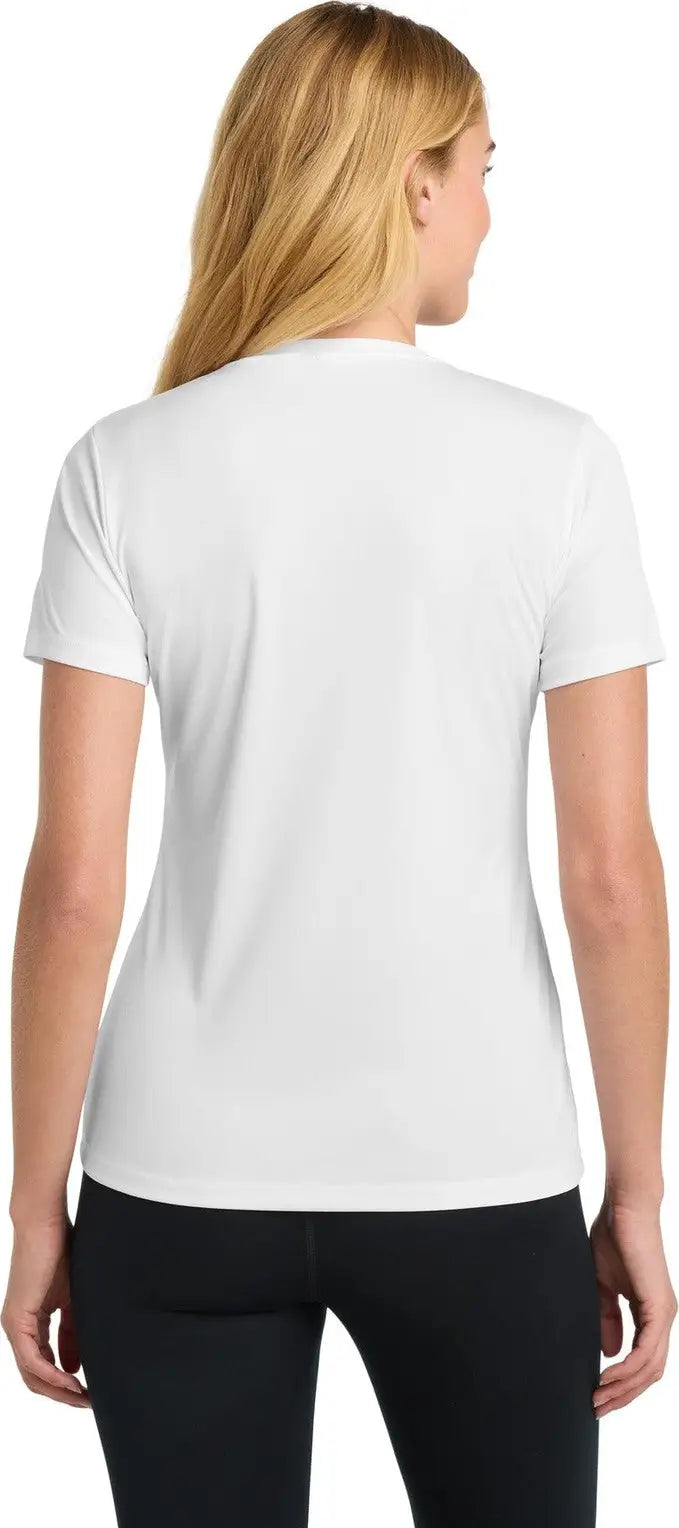 Sport-tek Lst350 Women’s Posicharge Competitor Tee - White