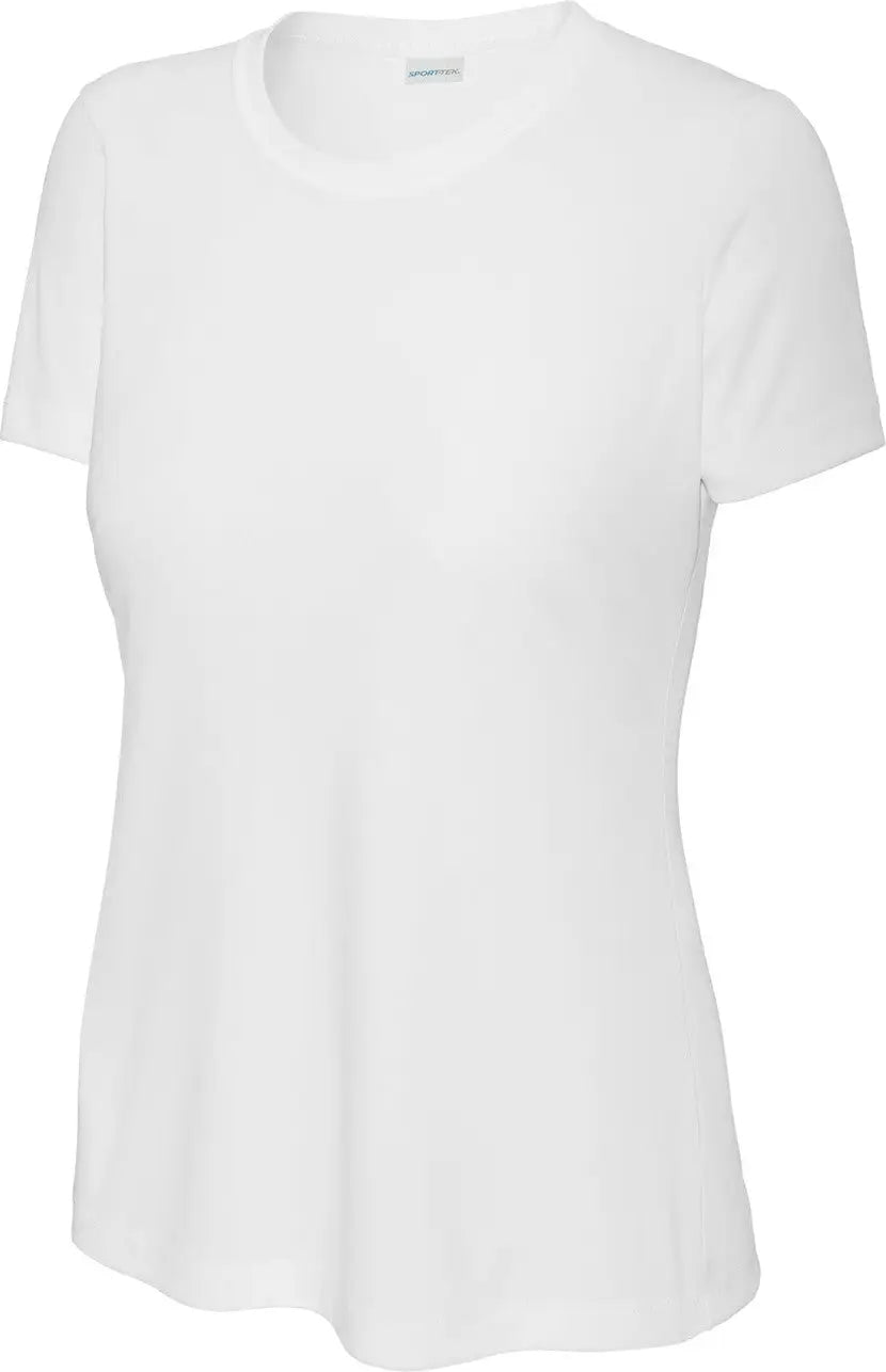 Sport-tek Lst350 Women’s Posicharge Competitor Tee - White