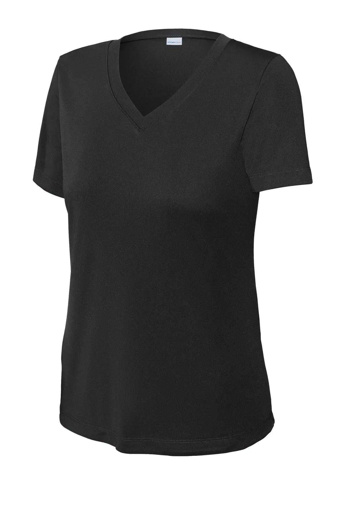 Sport-tek Lst353 Women’s Posicharge Competitor V-neck Tee - Black
