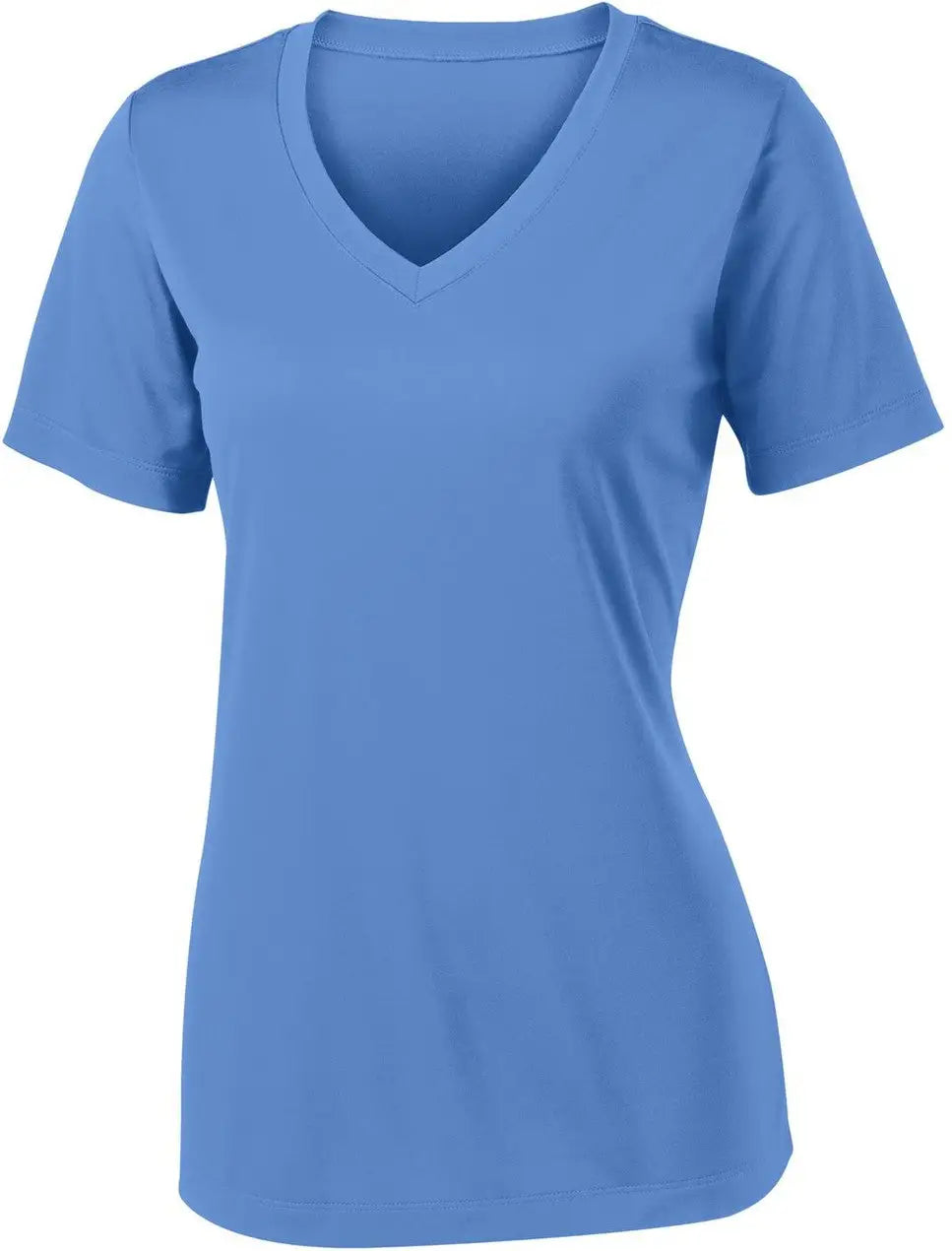 Sport-tek Lst353 Women’s Posicharge Competitor V-neck Tee - Carolina Blue