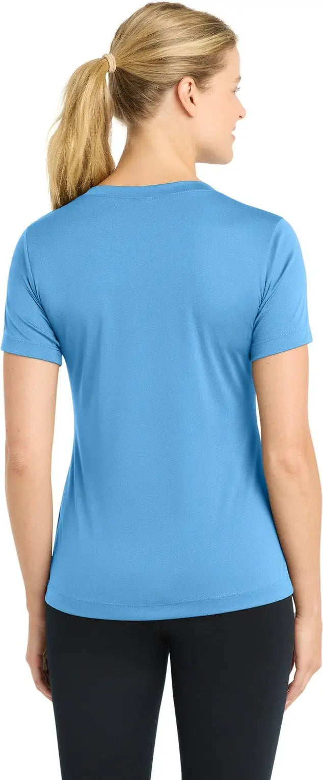 Sport-tek Lst353 Women’s Posicharge Competitor V-neck Tee - Carolina Blue