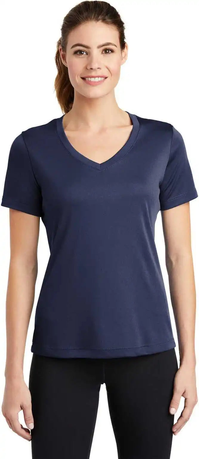 Sport-tek Lst353 Women’s Posicharge Competitor V-neck Tee - True Navy