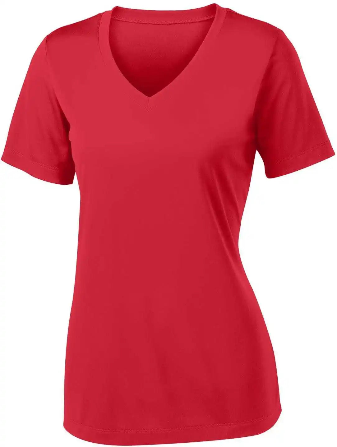 Sport-tek Lst353 Women’s Posicharge Competitor V-neck Tee - True Red