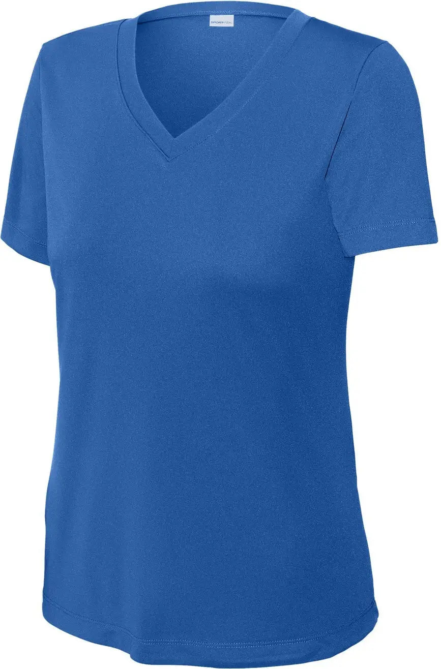 Sport-tek Lst353 Women’s Posicharge Competitor V-neck Tee - True Royal