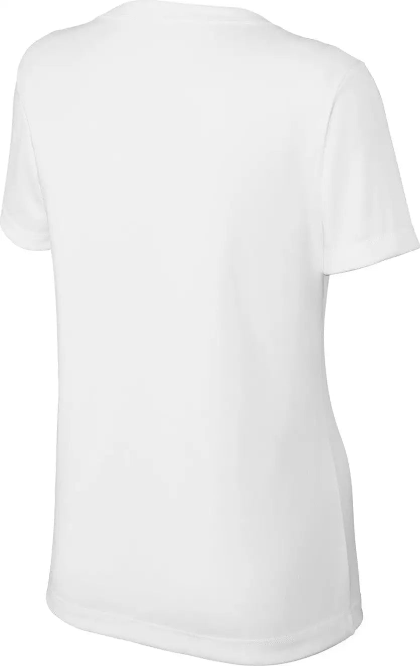 Sport-tek Lst353 Women’s Posicharge Competitor V-neck Tee - White