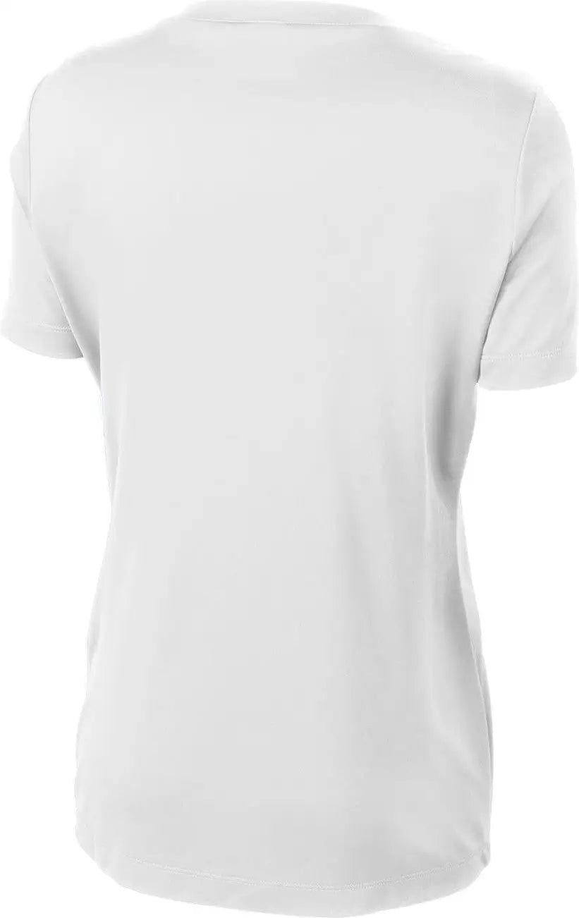 Sport-tek Lst353 Women’s Posicharge Competitor V-neck Tee - White