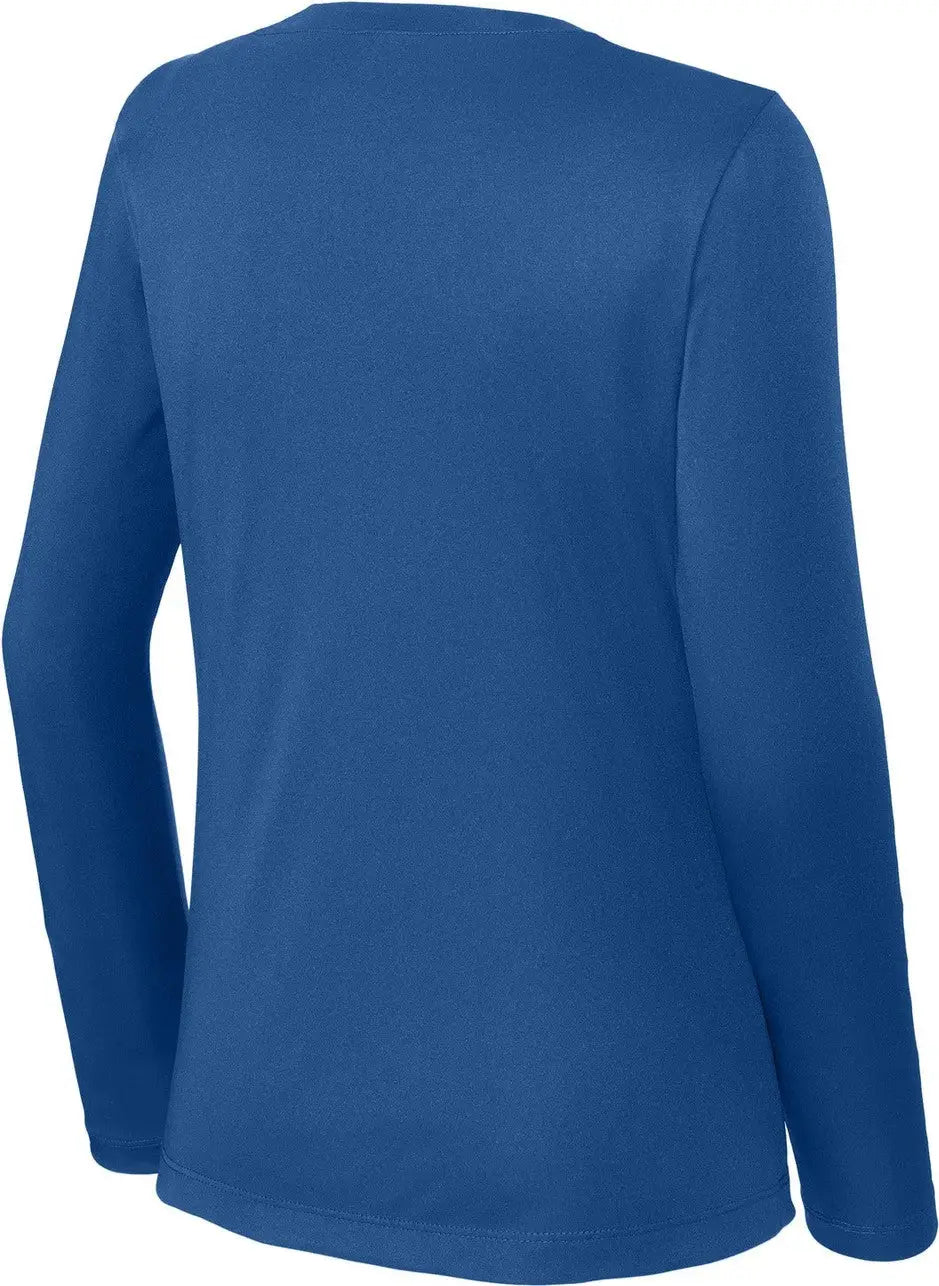 Sport-tek Lst353ls Women’s Long Sleeve Posicharge Competitor V-neck Tee - Royal