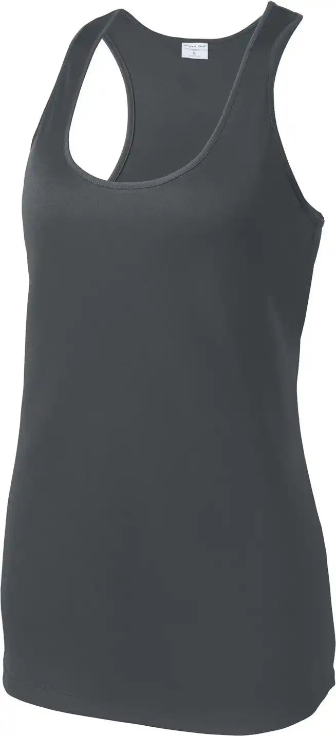 Sport-tek Lst356 Women’s Posicharge Competitor Racerback Tank - Iron Grey