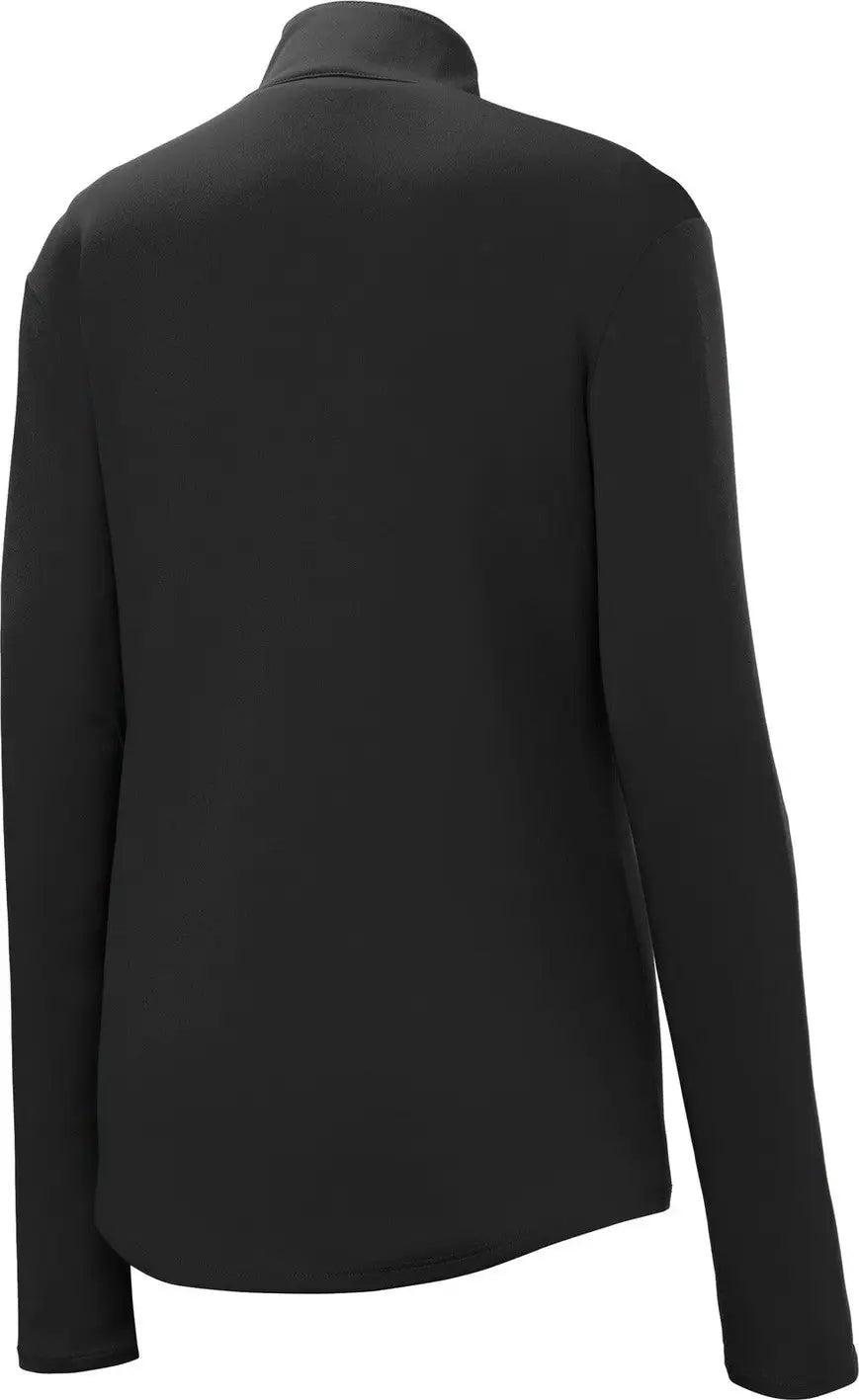 Sport-tek Lst357 Women’s Posicharge Competitor 1/4-zip Pullover - Black