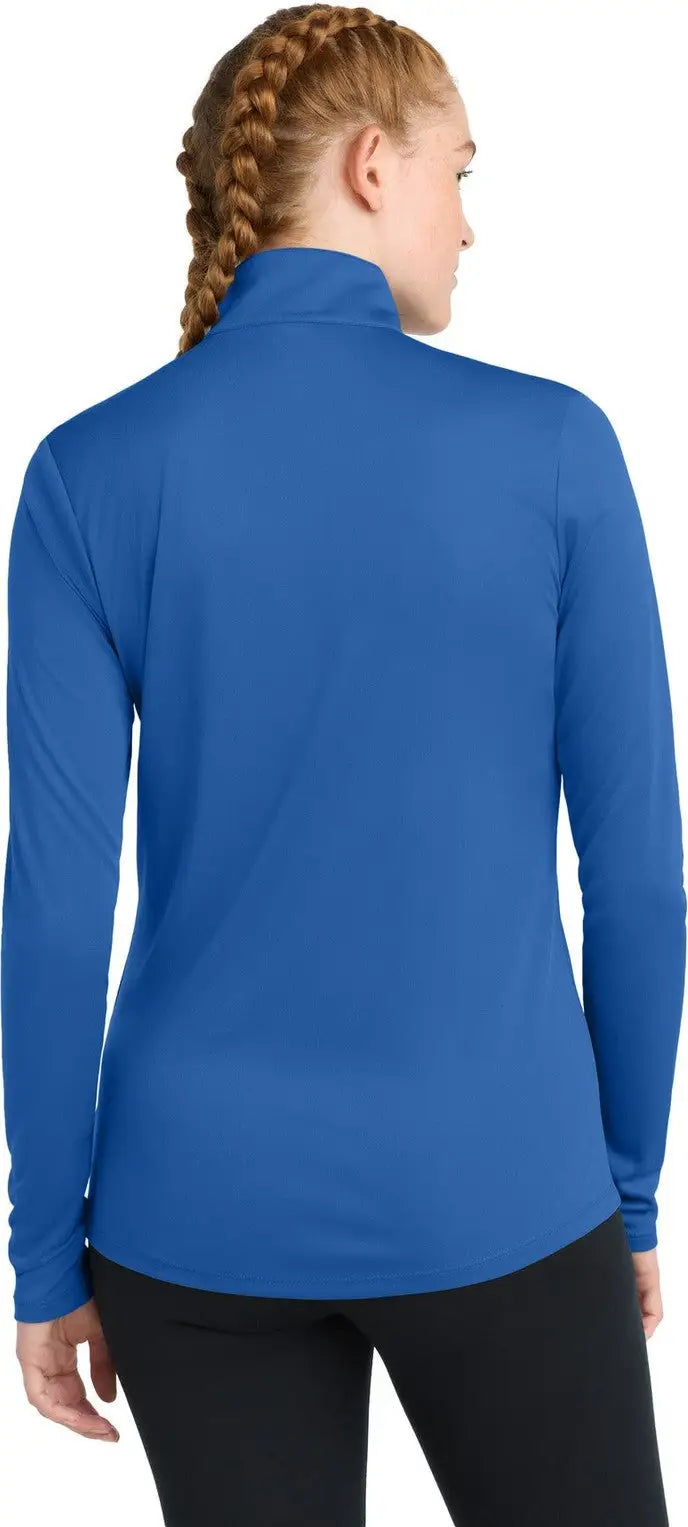 Sport-tek Lst357 Women’s Posicharge Competitor 1/4-zip Pullover - True Royal