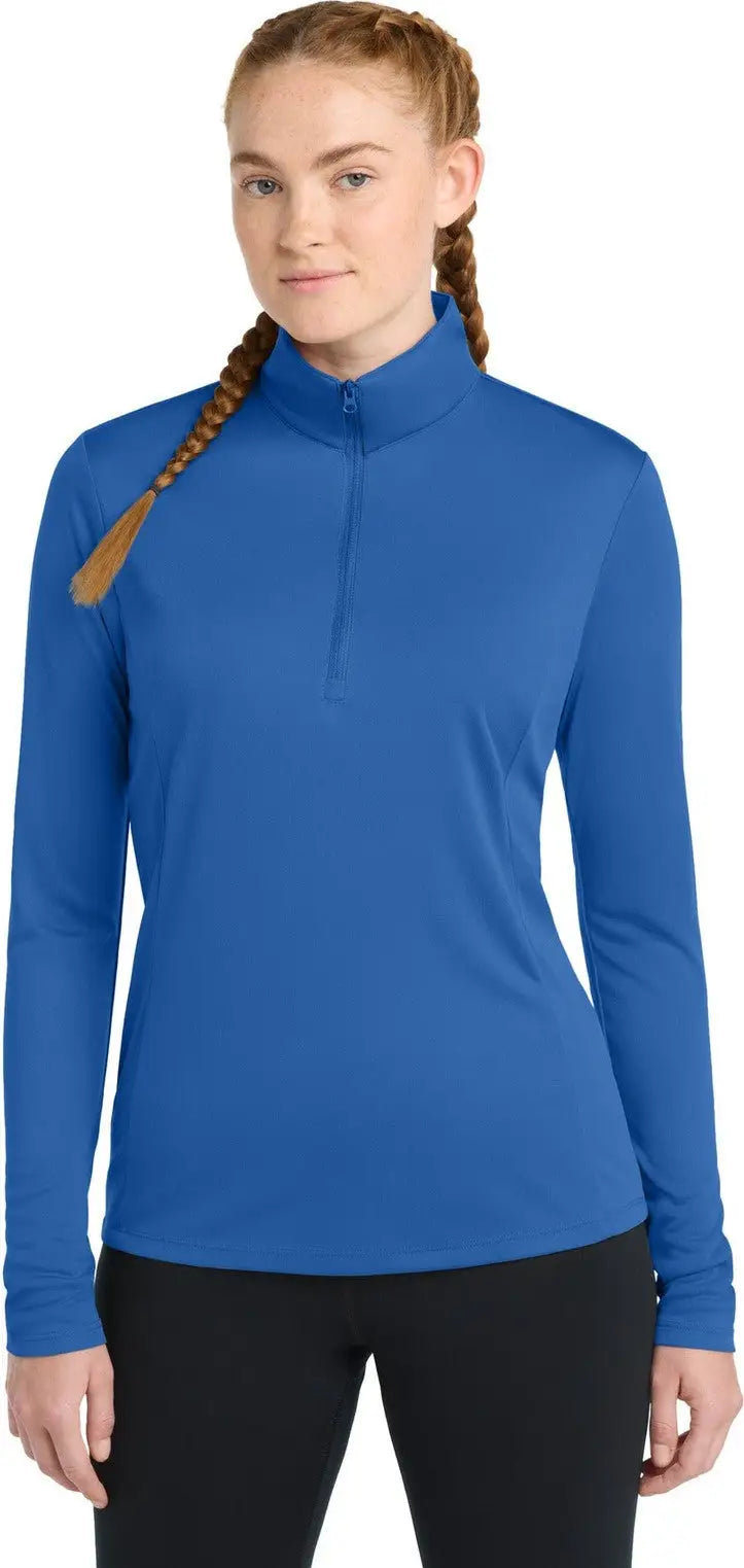 Sport-tek Lst357 Women’s Posicharge Competitor 1/4-zip Pullover - True Royal - Ladies Xs
