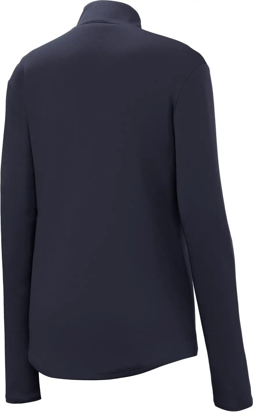 Sport-tek Lst357 Women’s Posicharge Competitor 1/4-zip Pullover - True Navy