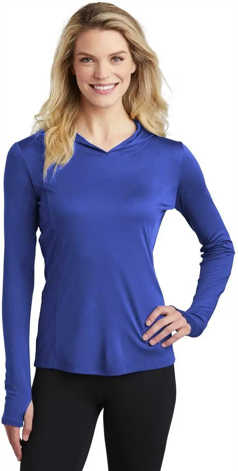 Sport-tek Lst358 Ladies Posicharge Competitor Hooded Pullover - True Royal