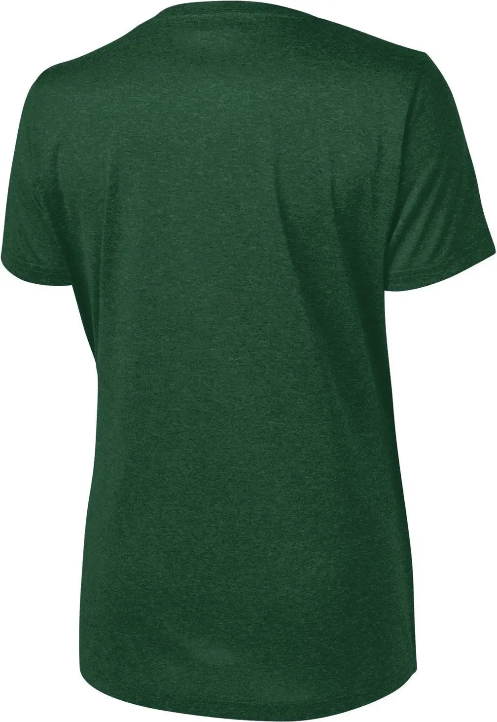 Sport-tek Lst360 Women’s Heather Contender Scoop Neck Tee - Forest Green