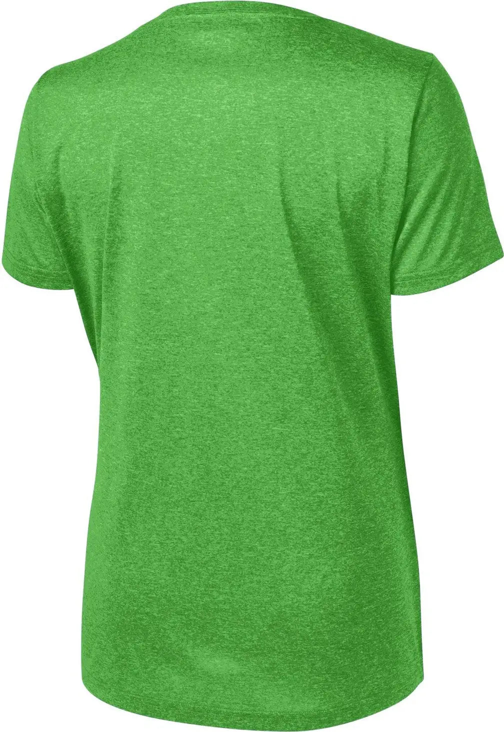 Sport-tek Lst360 Women’s Heather Contender Scoop Neck Tee - Turf Green