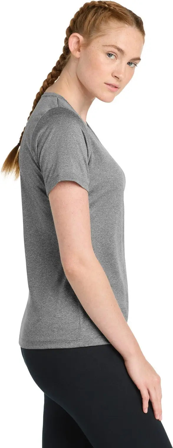 Sport-tek Lst360 Women’s Heather Contender Scoop Neck Tee - Vintage