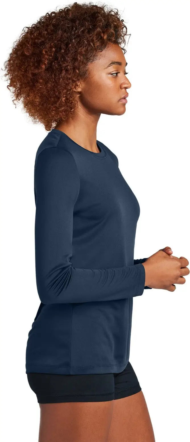 Sport-tek Lst420ls Women’s Posi-uv Pro Long Sleeve - True Navy