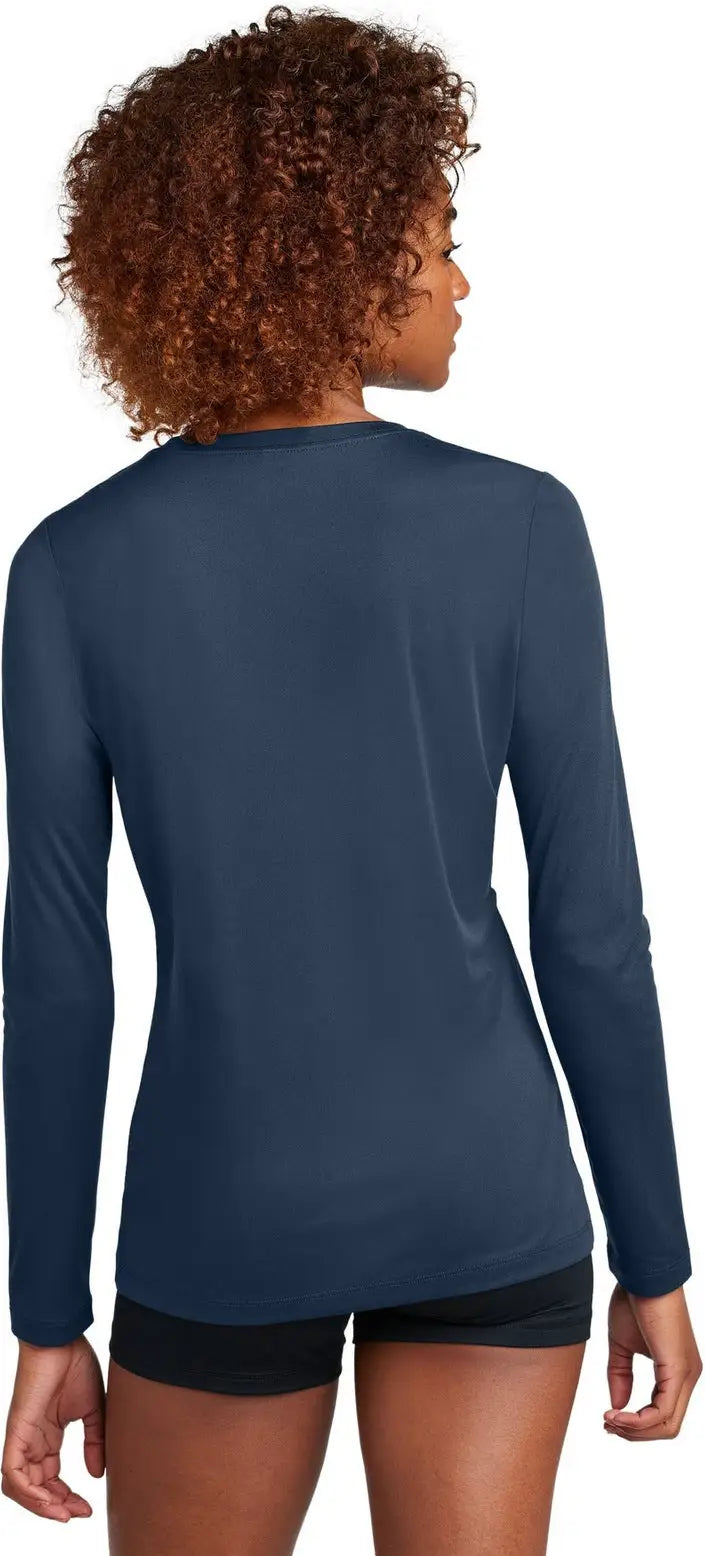 Sport-tek Lst420ls Women’s Posi-uv Pro Long Sleeve - True Navy