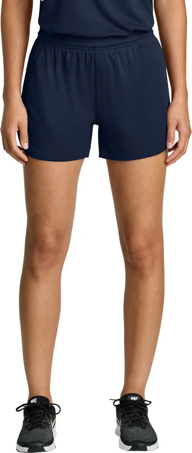Sport-tek Lst447 Women’s Club 3’’ Track Short - True Navy